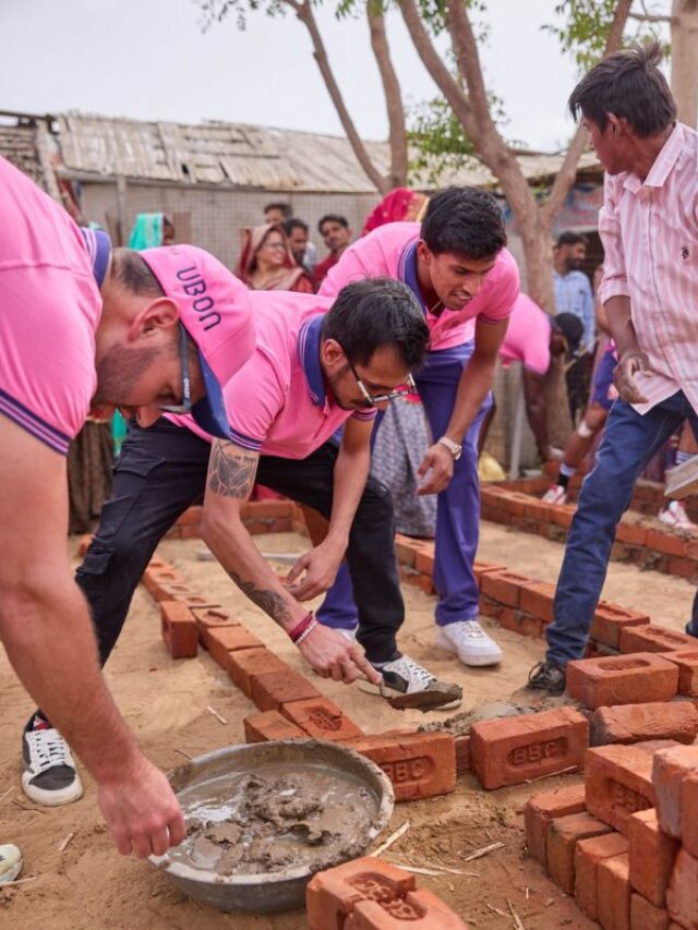 क्रिकेट छोड़ राजमिस्त्री बने युजवेंद्र चहल, ईंट बिछाते तस्वीरें हुईं वायरल