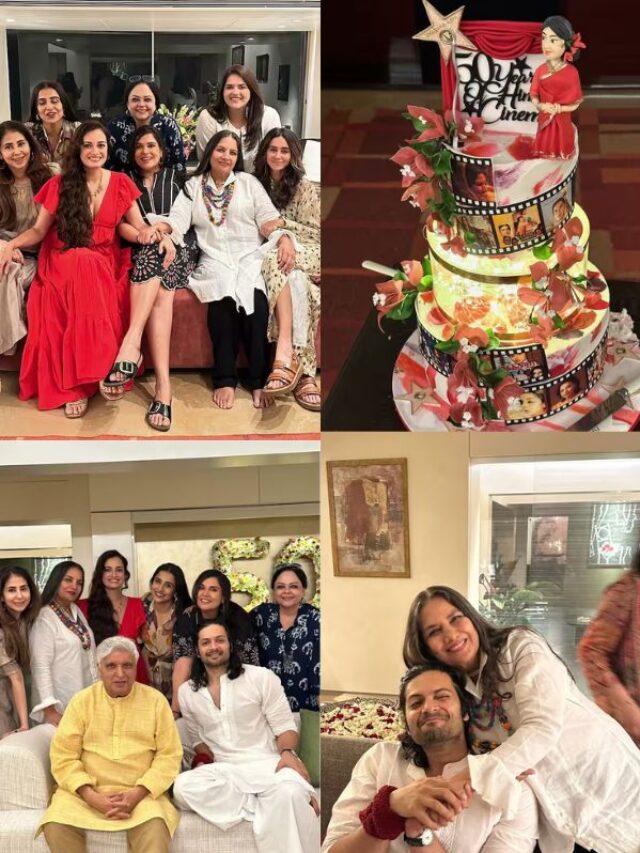 74 साल की Shabana Azmi ने इन हसीनाओं के साथ सेलिब्रेट किया अपना बर्थडे, देखें