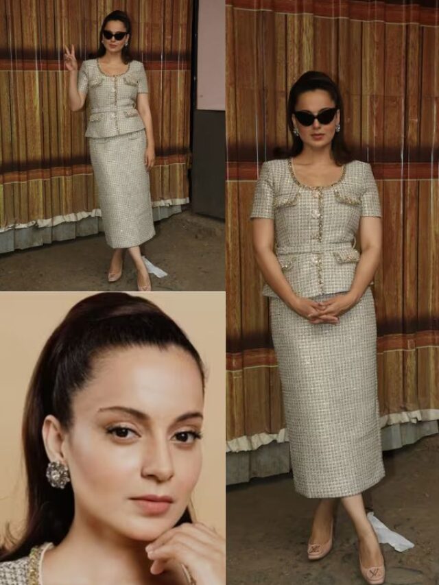 सलमान खान के शो ‘बिग बॉस 18’ के सेट पर पहुंची Kangana Ranaut, देखें तस्वीरें