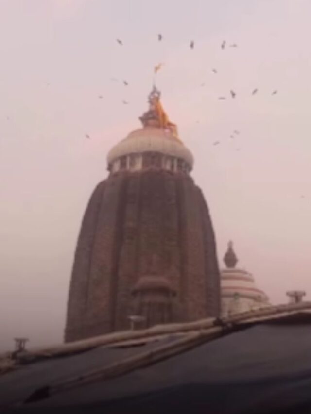 जगन्नाथ मंदिर पर चीलों ने लगाया चक्कर, जानें क्या है संकेत?