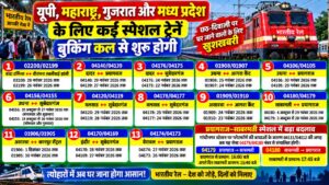 Special Train List 2026